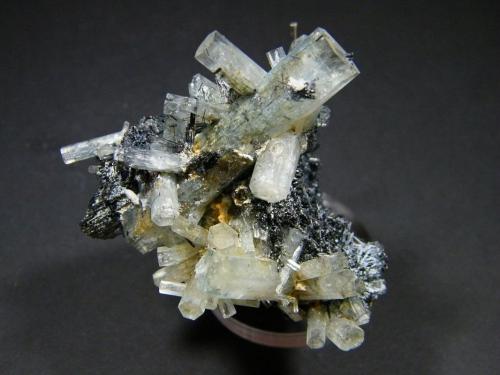 Beryl (variety goshenite), Schorl<br />Erongo Mountain, Usakos, Erongo Region, Namibia<br />70x70x60mm<br /> (Author: Heimo Hellwig)