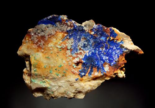 Linarite<br />Blanchard Mine (Portales-Blanchard Mine), Bingham, Hansonburg District, Socorro County, New Mexico, USA<br />6.1 x 8.6 cm<br /> (Author: crosstimber)