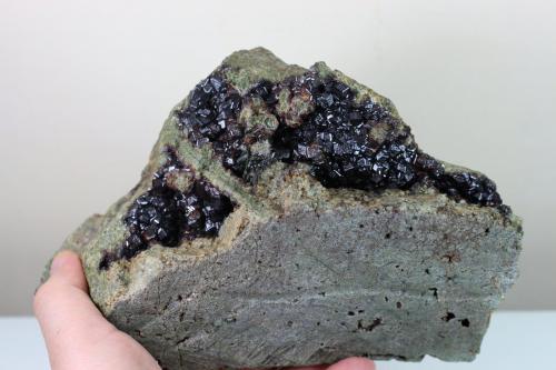 Grossular<br />Piedra Parada (Las Vigas), Municipio Tatatila, Veracruz (Veracruz de Ignacio de la Llave), Mexico<br />19.6 x 12.2 x 7.8 centimeters<br /> (Author: Ricardo Melendez)