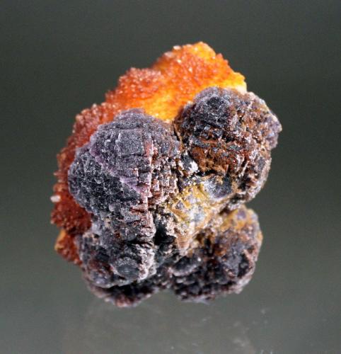 Fluorite, Calcite<br />Orange river area, Kakamas, ZF Mgcawu District, Northern Cape Province, South Africa<br />6.8 x 5.3 x 4.3 cm<br /> (Author: Don Lum)
