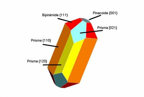 _Esquema cristal de topacio<br />Topaz Mountain, Thomas Range, Juab County, Utah, USA<br />9 x 7,5 x 4 cm<br /> (Autor: Antonio Alcaide)