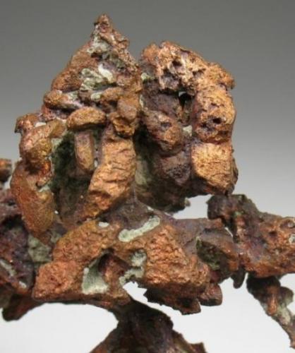 Cobre<br />Península Keweenaw, Michigan, USA<br />5 x 4 x 1,5 cm<br /> (Autor: Antonio Alcaide)