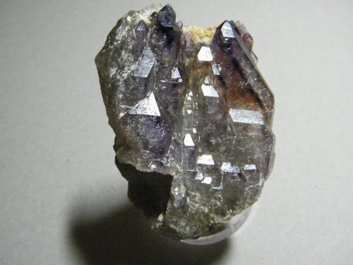 Quartz (variety amethyst)<br />Goboboseb Mountains, Brandberg area, Erongo Region, Namibia<br />60x90x35mm<br /> (Author: Heimo Hellwig)