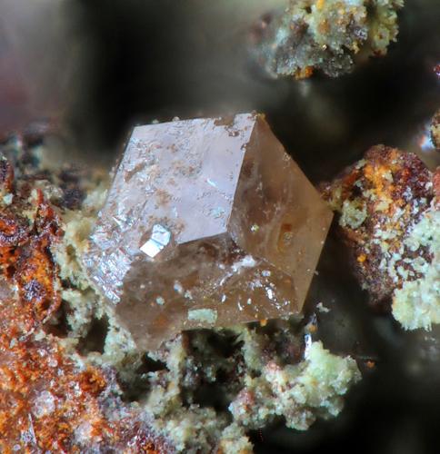 Corderoite<br />Mina Oriental, El Hembrar, Chóvar, Comarca Alto Palancia, Castellón / Castelló, Comunidad Valenciana / Comunitat Valenciana, España<br />fov 0,5 mm<br /> (Author: Rewitzer Christian)