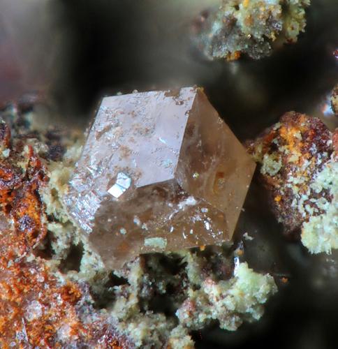 Corderoite<br />Oriental Mine, El Hembrar, Chóvar, Comarca Alto Palancia, Castellón / Castelló, Valencian Community / Comunitat Valenciana, Spain<br />fov 0,5 mm<br /> (Author: Rewitzer Christian)