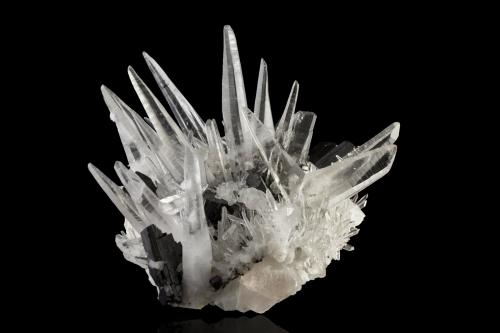 Hübnerite with Quartz<br />Mundo Nuevo mining area, Mundo Nuevo, Huamachuco, Sánchez Carrión Province, La Libertad Department, Peru<br />17,0	x	16,0	x	12,0	cm<br /> (Author: MIM Museum)