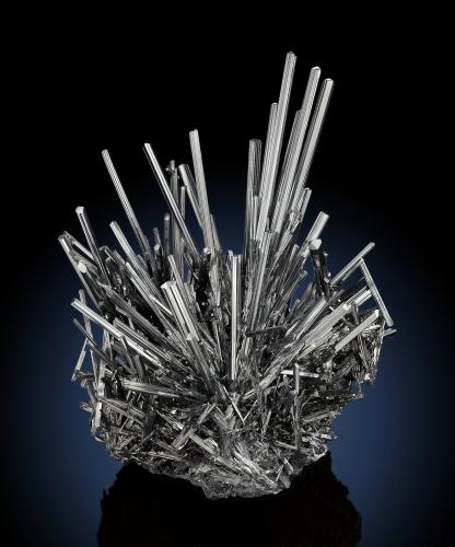 Stibnite<br />Wuning Mine, Qingjiang, Wuning, Jiujiang Prefecture, Jiangxi Province, China<br />43,0	x	38,0	x	50,0	cm<br /> (Author: MIM Museum)