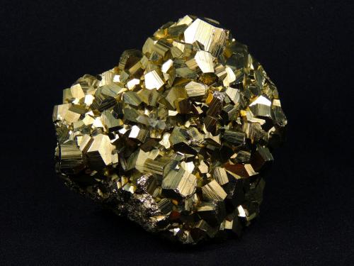 Pyrite<br />El Carrizal Mining Group, La Llave, Zimapán, Municipio Zimapán, Hidalgo, Mexico<br />12 x 12 x 5 centimeters<br /> (Author: Ricardo Melendez)