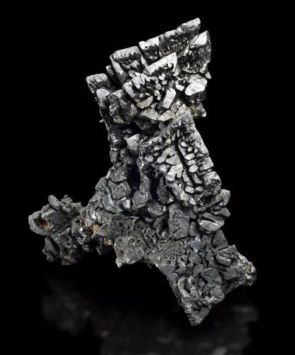 Acanthite<br />Mina Chispas, Arizpe, Municipio de Arizpe, Sonora, Sonora, Mexico<br />8,0	x	5,5	x	9,5	cm<br /> (Author: MIM Museum)