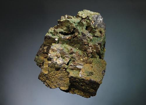 Galena<br />Ballard Mine, Baxter Springs, Picher Field, Tri-State District, Cherokee County, Kansas, USA<br />8.5 x 9.5 x 9.5 cm<br /> (Author: crosstimber)
