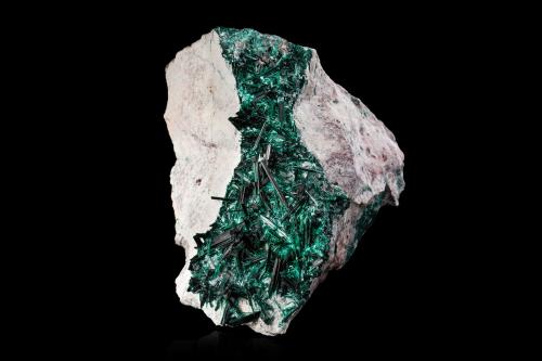 Brochantite<br />Mina Milpillas, Cuitaca, Municipio Santa Cruz, Sonora, México<br />15,0	x	17,0	x	11,0	cm<br /> (Author: MIM Museum)