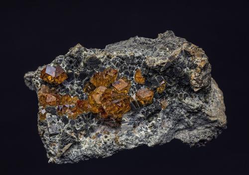 Grossular, Diopside<br />Vesper Peak, Sultan Basin, Sultan District, Snohomish County, Washington, USA<br />6.1 x 4.5 cm<br /> (Author: am mizunaka)