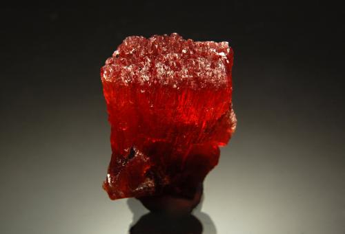 Rhodochrosite<br />Mina N'chwaning I, Zona minera N'Chwaning, Kuruman, Kalahari manganese field (KMF), Provincia Septentrional del Cabo, Sudáfrica<br />2.5 x 3.0 cm<br /> (Author: crosstimber)