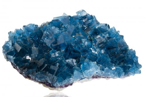 Fluorite<br />Le Four, Puy-Saint-Gulmier, Saint-Ours, Riom, Puy-de-Dôme Department, Auvergne-Rhône-Alpes, France<br />28,0	x	18,0	x	9,0	cm<br /> (Author: MIM Museum)