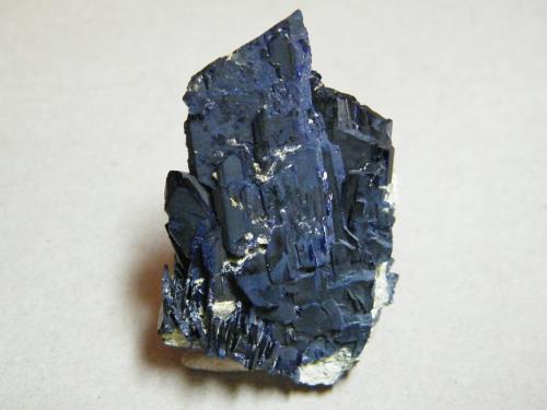 Azurite<br />Tsumeb Mine, Tsumeb, Otjikoto Region, Namibia<br />40x60x25mm<br /> (Author: Heimo Hellwig)