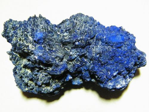 Azurite<br />Tsumeb Mine, Tsumeb, Otjikoto Region, Namibia<br />95x60x40mm<br /> (Author: Heimo Hellwig)