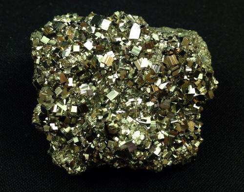 Pyrite<br />El Carrizal Mining Group, La Llave, Zimapán, Municipio Zimapán, Hidalgo, Mexico<br />6.2 x 5.7 x 3.7 centimeters<br /> (Author: Ricardo Melendez)