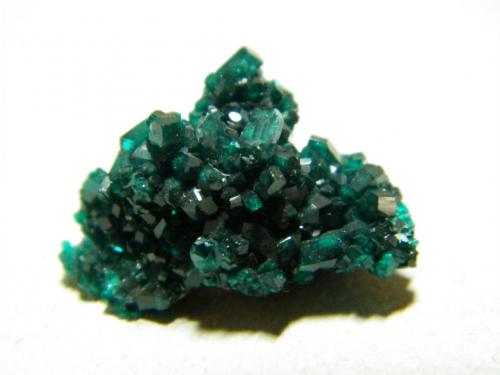 Dioptase<br />Tsumeb Mine, Tsumeb, Otjikoto Region, Namibia<br />20x15x10mm<br /> (Author: Heimo Hellwig)