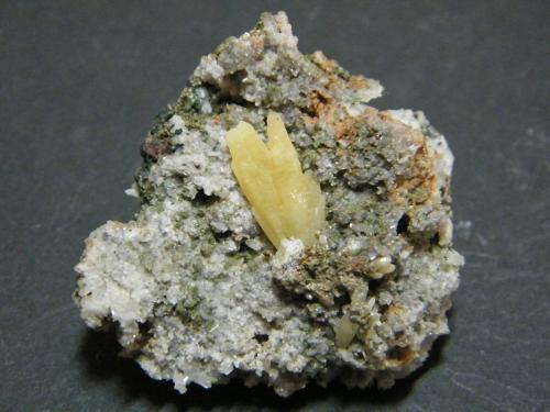 Mimetite<br />Tsumeb Mine, Tsumeb, Otjikoto Region, Namibia<br />40x40x15mm<br /> (Author: Heimo Hellwig)