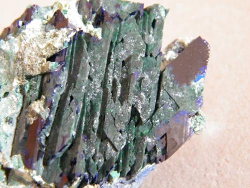 Azurite<br />Tsumeb Mine, Tsumeb, Otjikoto Region, Namibia<br />80x60x30mm<br /> (Author: Heimo Hellwig)