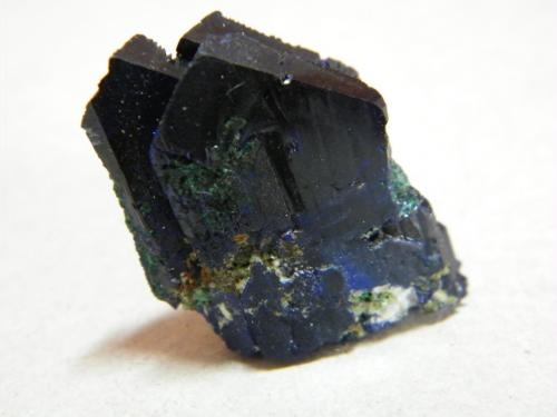 Azurite<br />Tsumeb Mine, Tsumeb, Otjikoto Region, Namibia<br />20x25x15mm<br /> (Author: Heimo Hellwig)