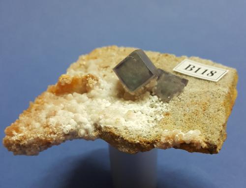 Fluorite<br />Komshejeh Mine, Komshejeh (Komshecheh), Ardestan, Isfahan Province, Iran<br />5.5 * 4 cm<br /> (Author: h.abbasi)
