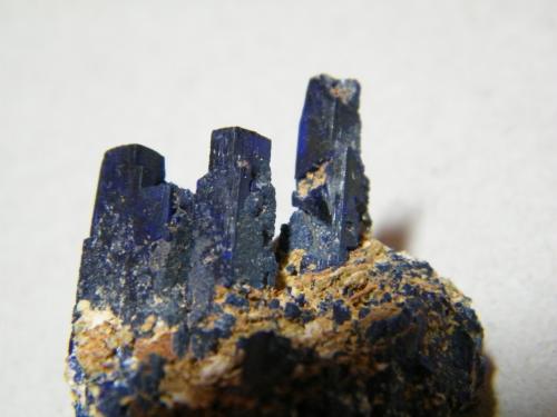 Azurite<br />Tsumeb Mine, Tsumeb, Otjikoto Region, Namibia<br />25x30x20mm<br /> (Author: Heimo Hellwig)