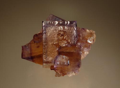 Fluorite<br />Minerva I Mine, Ozark-Mahoning group, Cave-in-Rock Sub-District, Hardin County, Illinois, USA<br />4.5 x 5.2 cm<br /> (Author: crosstimber)