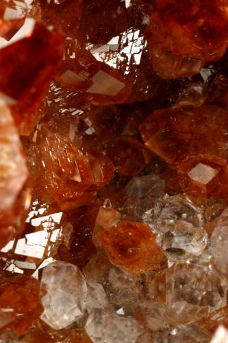 Rhodochrosite, Fluorite, Quartz, Goethite<br />Uchucchacua Mine, Oyón Province, Lima Department, Peru<br />115x110x50mm<br /> (Author: Fiebre Verde)