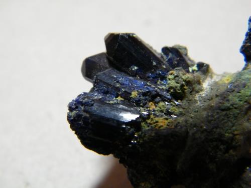 Azurite<br />Tsumeb Mine, Tsumeb, Otjikoto Region, Namibia<br />55x40x20mm<br /> (Author: Heimo Hellwig)