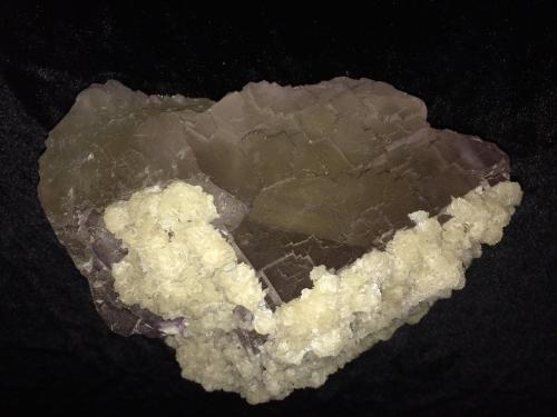 Fluorite, Barite<br />Elmwood Mine, Carthage, Central Tennessee Ba-F-Pb-Zn District, Smith County, Tennessee, USA<br />180 X 115 X 110 mm<br /> (Author: Robert Seitz)