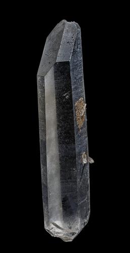 Quartz<br />Harrison & Fortier Mine, Lyndhurst area, Lansdowne Township, Leeds and Grenville County, Ontario, Canada<br />8.7 x 2.0 cm<br /> (Author: am mizunaka)