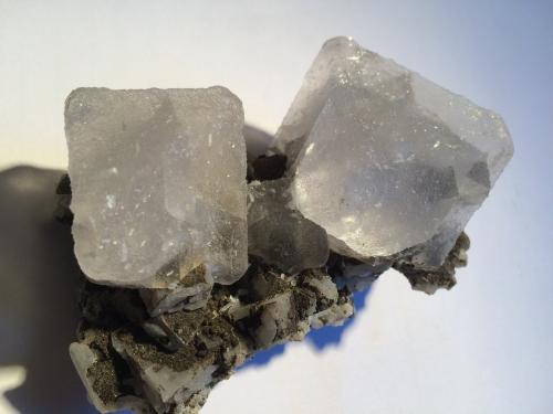 Fluorite, Calcite<br />Naica Mine, Naica, Municipio Saucillo, Chihuahua, Mexico<br />90 X 60 X 45<br /> (Author: Robert Seitz)