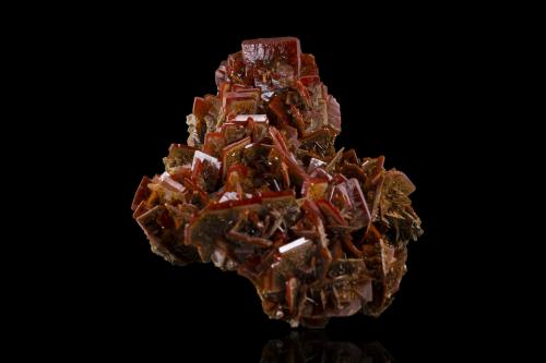 Wulfenite<br />Jianshan Mine, Ruoqiang, Bayin'gholin Autonomous Prefecture, Xinjiang Uyghur Autonomous Region, China<br />12,0	x	13,0	x	10,0	cm<br /> (Author: MIM Museum)