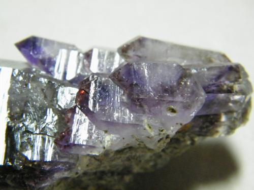 Quartz (variety amethyst)<br />Goboboseb Mountains, Brandberg area, Erongo Region, Namibia<br />40x70mm<br /> (Author: Heimo Hellwig)