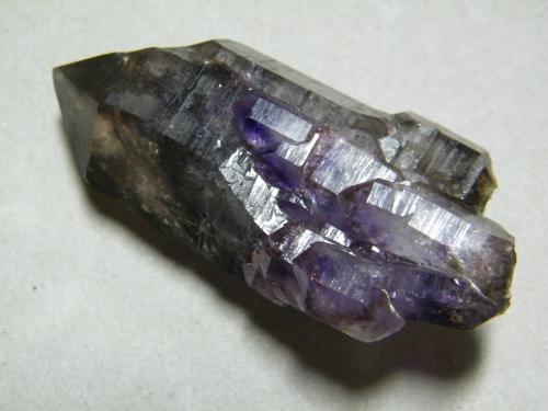 Quartz (variety amethyst)<br />Goboboseb Mountains, Brandberg area, Erongo Region, Namibia<br />40x70mm<br /> (Author: Heimo Hellwig)