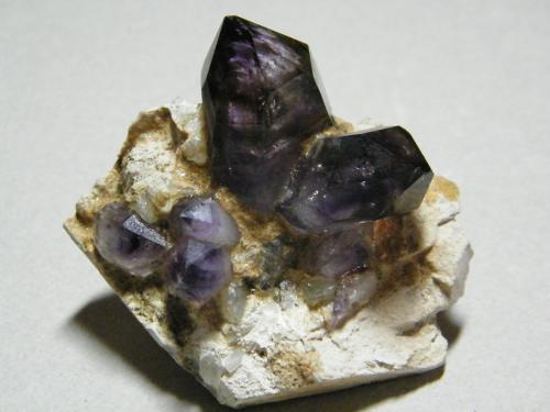 Quartz (variety Amethyst)<br />Goboboseb Mountains, Brandberg area, Erongo Region, Namibia<br />75x65x50mm<br /> (Author: Heimo Hellwig)