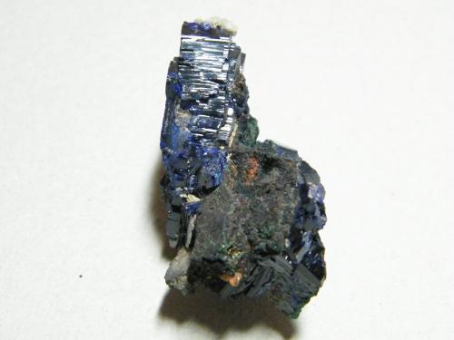 Azurite<br />Tsumeb Mine, Tsumeb, Otjikoto Region, Namibia<br />55x40x20mm<br /> (Author: Heimo Hellwig)