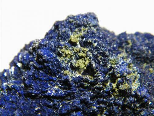 Azurite<br />Tsumeb Mine, Tsumeb, Otjikoto Region, Namibia<br />70x40x30mm<br /> (Author: Heimo Hellwig)