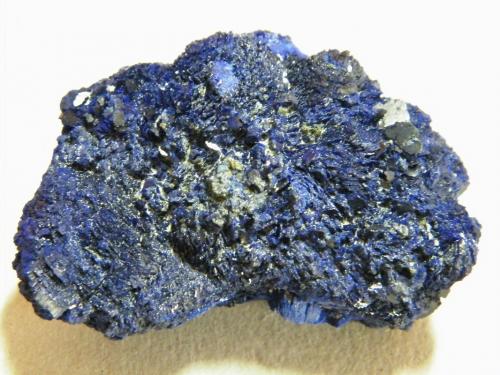 Azurite<br />Tsumeb Mine, Tsumeb, Otjikoto Region, Namibia<br />70x40x30mm<br /> (Author: Heimo Hellwig)