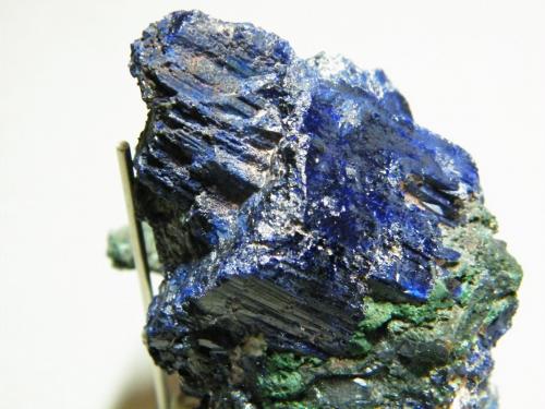 Azurite and Smithsonite<br />Tsumeb Mine, Tsumeb, Otjikoto Region, Namibia<br />60x40x50mm<br /> (Author: Heimo Hellwig)