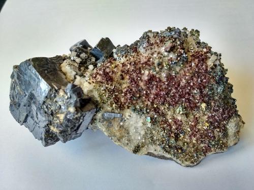 Galena<br />Mina Brushy Creek, Greeley, Distrito Viburnum Trend, Condado Reynolds, Missouri, USA<br />10x5x4.5 cm<br /> (Autor: Luis Edmundo Sánchez Roja)