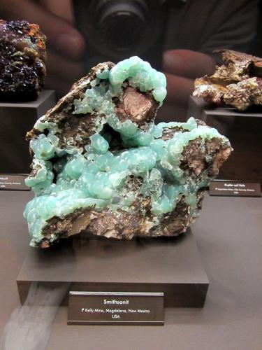 Smithsonite<br />Mina Kelly, Magdalena, Distrito Magdalena, Condado Socorro, New Mexico, USA<br />~ 20 cm<br /> (Author: Tobi)