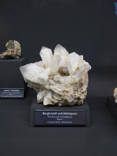 Quartz<br />Grafenreuth, Fichtelgebirge, Thiersheim, Wunsiedel im Fichtelgebirge, Oberfranken, Bavaria/Bayern, Germany<br />~ 14 cm<br /> (Author: Tobi)