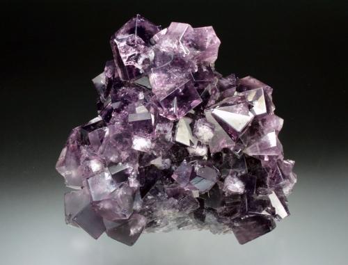 Fluorite<br />Weardale, North Pennines Orefield, County Durham, England / United Kingdom<br />11x10x6 cm overall size<br /> (Author: Jesse Fisher)