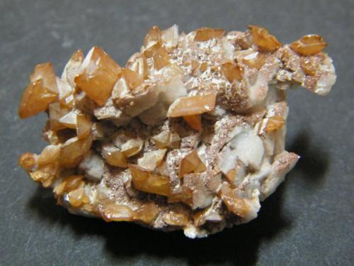 Wulfenite<br />Tsumeb Mine, Tsumeb, Otjikoto Region, Namibia<br />45x30x20mm<br /> (Author: Heimo Hellwig)