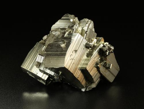 Pyrite<br />Huanzala Mine, Huallanca District, Dos de Mayo Province, Huánuco Department, Peru<br />62x45x42mm<br /> (Author: Fiebre Verde)