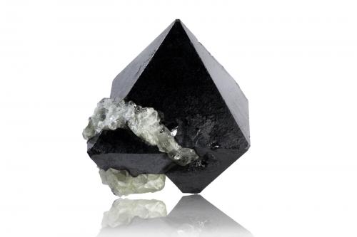 Alabandite and Diopside<br />Merelani, Montes Lelatema, Distrito Simanjiro, Región Manyara, Tanzania<br />4,5	x	4,5	x	4,5	cm<br /> (Author: MIM Museum)