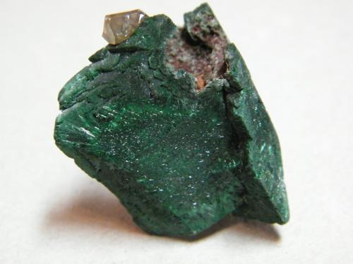 Malachite (after Azurite)<br />Tsumeb Mine, Tsumeb, Otjikoto Region, Namibia<br />30x30x25mm<br /> (Author: Heimo Hellwig)