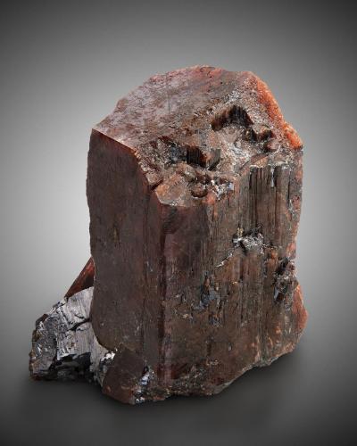 Pyroxmangite and Galena<br />Mina Zinc Corporation (Mina ZC), nivel 18, Broken Hill, Condado Yancowinna, Nueva Gales del Sur, Australia<br />6,0	x	5,0	x	7,0	cm<br /> (Author: MIM Museum)